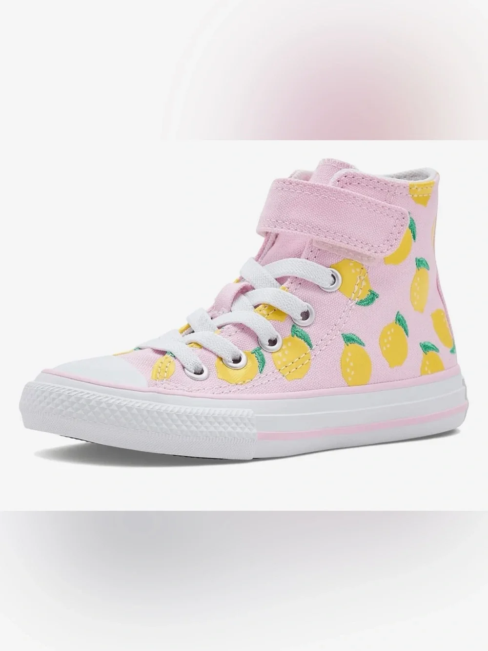 NIB Converse Kids' Chuck Taylor All Star Embroidered Citrus High Top Size 1